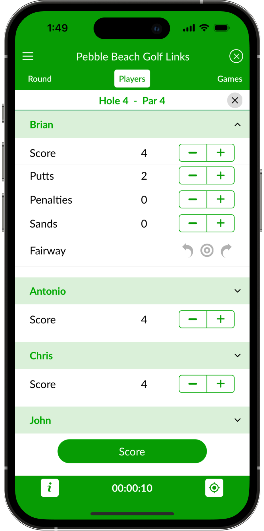 Scores App