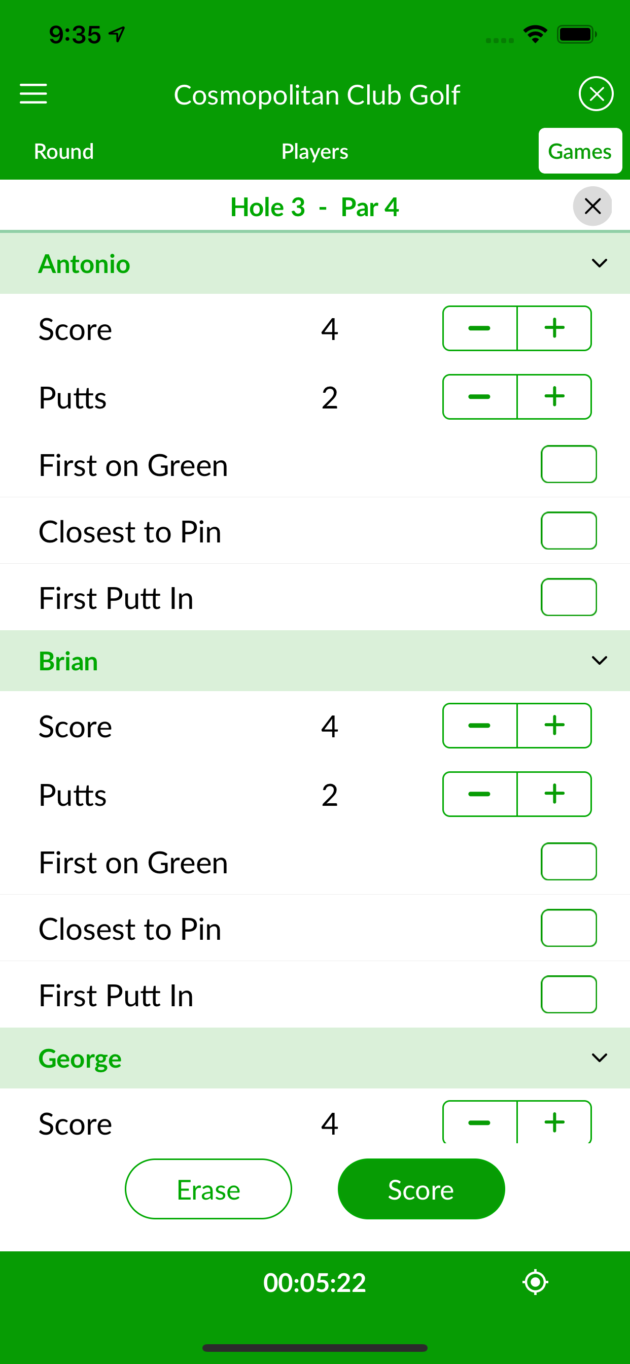 How to play Bingo Bango Bongo | BEEZER GOLF - Golf games scoring app